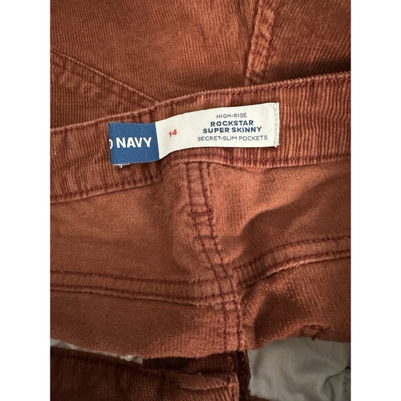 Old Navy Size 14 Rockstar Corduroy Pants K2 - Picture 9 of 10